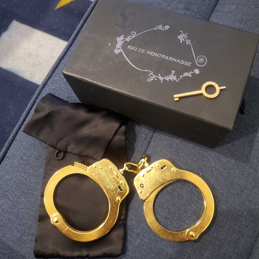 Kiki de Montparnasse 24K Gold Handcuffs